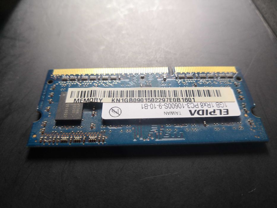 Оперативная память Elpida 1GB 1Rx8 pc3-10600s-9-10-B1