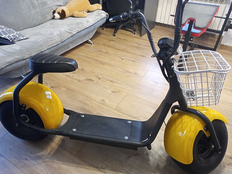 hulajnoga elektryczna jak nowa, 2 baterie