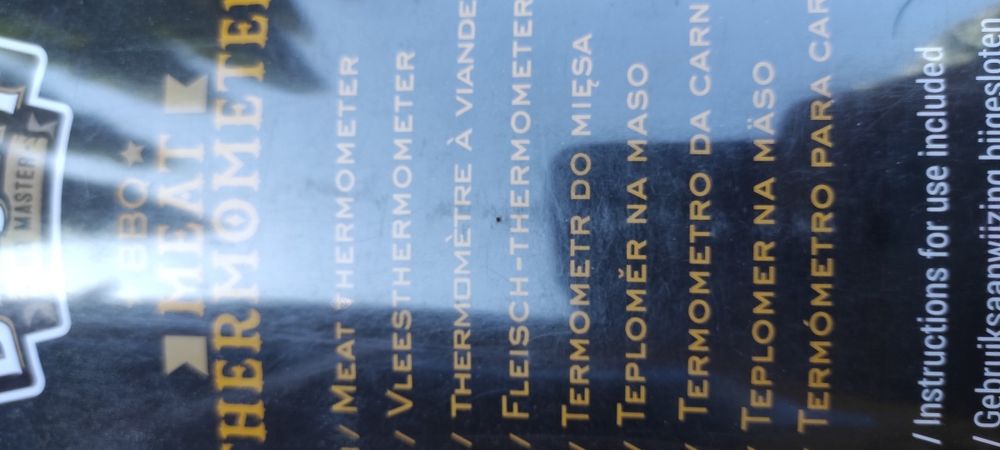 Elektroniczny termometr do miesa