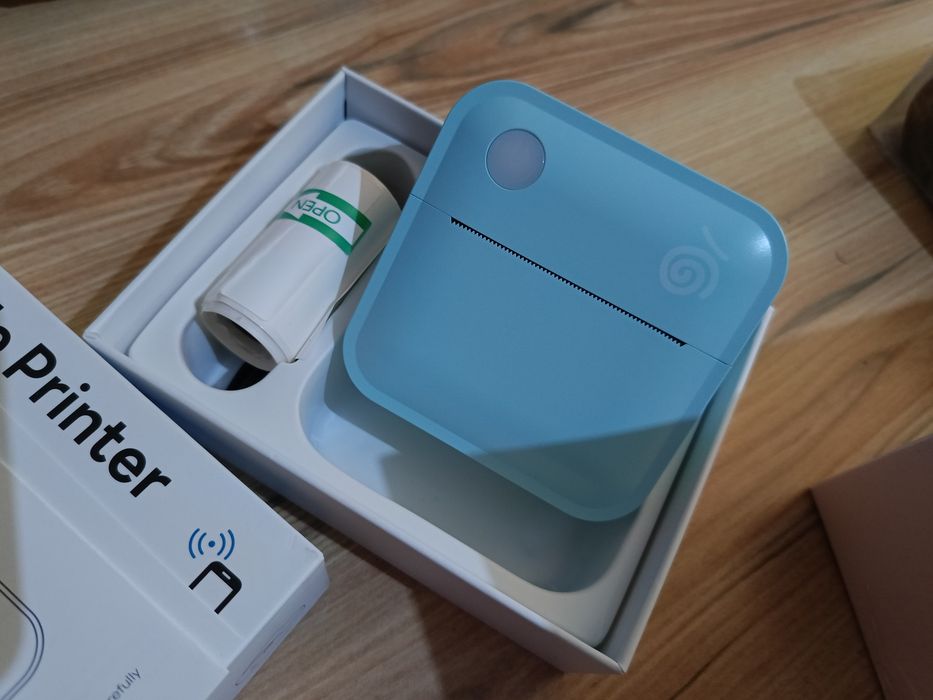 Mini drukarka przenośna bluetooth