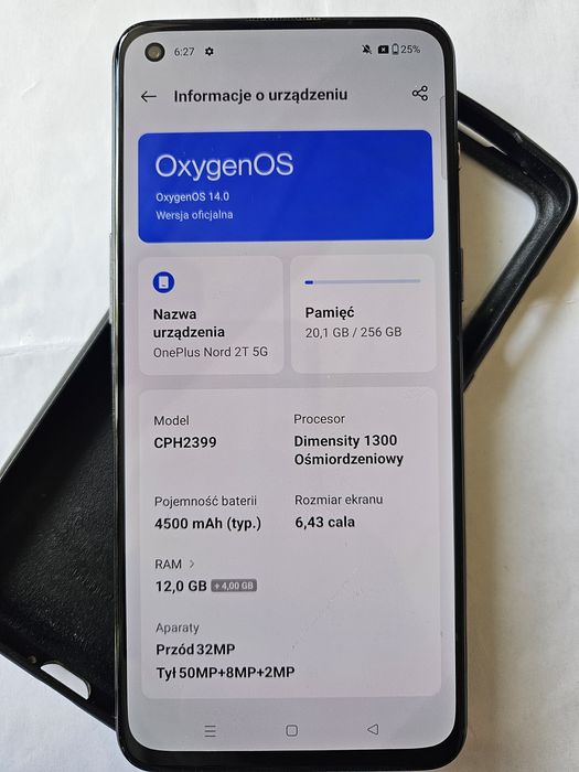 OnePlus Nord 2T 5g 12 256gb