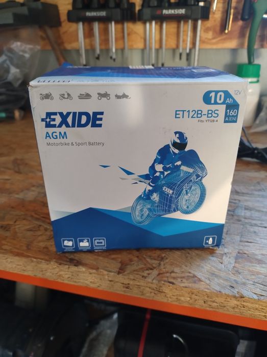Akumulator AGM EXIDE 12V 10Ah 160A NOWY!