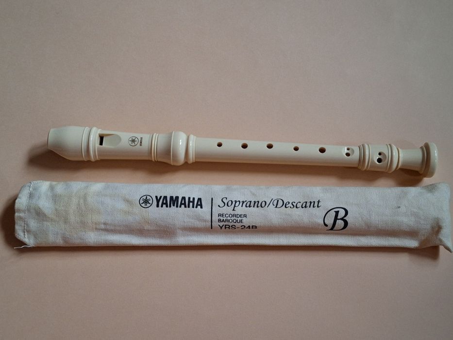 Flet Yamaha Soprano/Descant Recorder Baroque YRS-24B