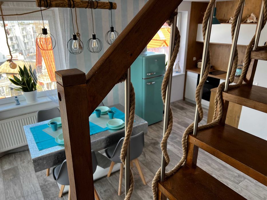 Apartament 2 poziomowy 3 pokoje 2 lazienki.Centrum.Zapraszamy caly rok