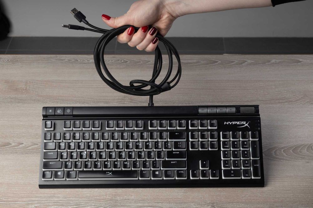 Клавиатура проводная игровая HyperX Alloy Elite 2 RGB