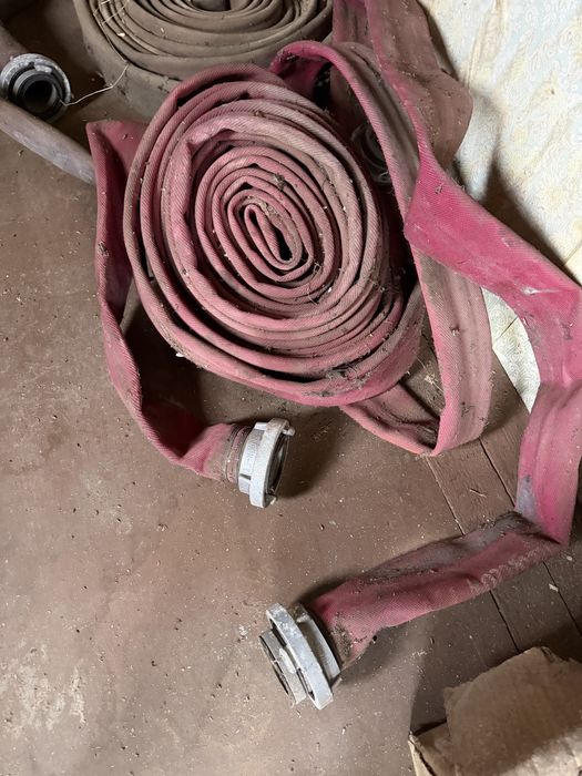 Wąż strażacki parciany