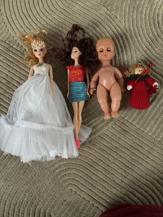 Zestaw lalek do zabawy – 6 sztuki (mix)