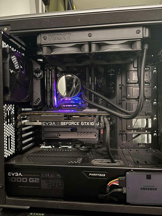 Komputer i7 7820x, EVGA GTX 1080ti, 64GB RAM ddr4