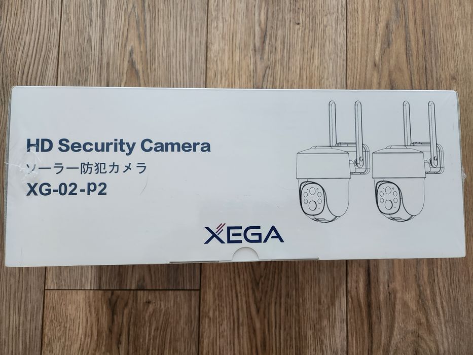 KAMERA solarna na Kartę SIM 4G LTE GSM 2K 3MP 2szt