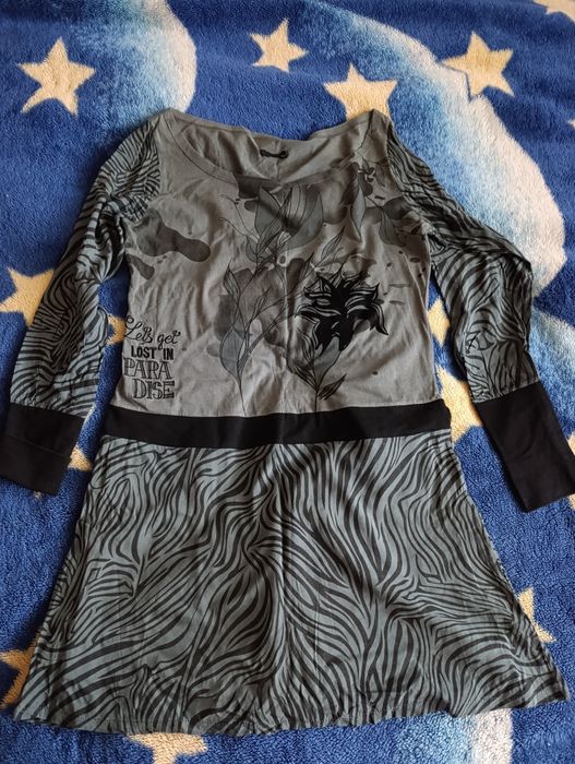 Zielona sukienka. Smash. 100% bawełna .