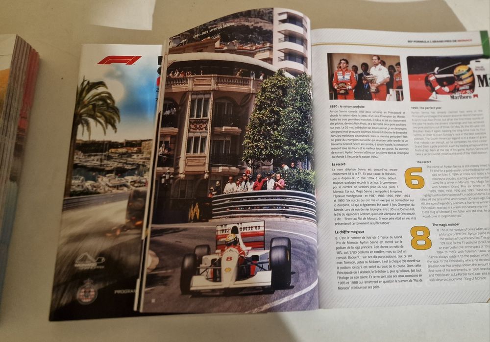 Revistas grand prix formula1 Mónaco