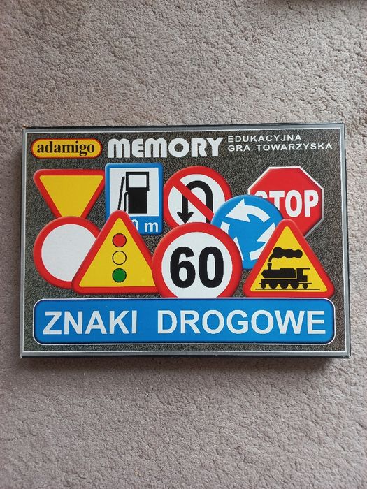 Memory edukacyjna gra towarzyska