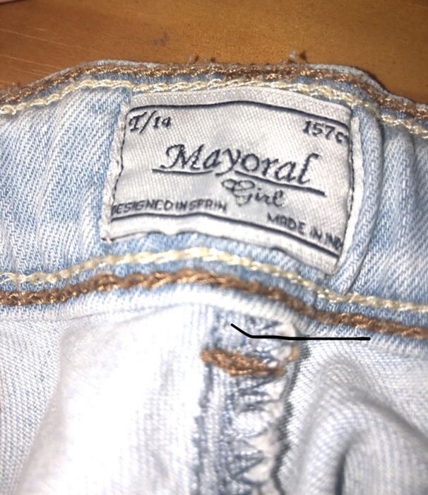 Calções de ganga da Mayoral