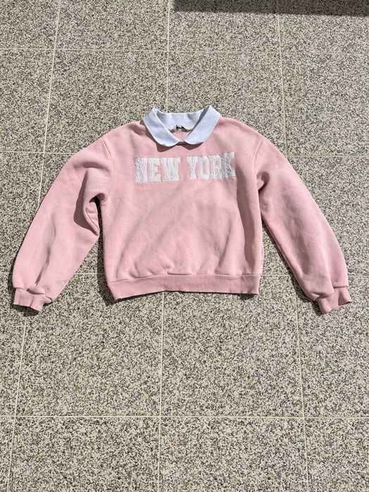 Sweatshirt New York Rosa XS / 34 / 6 – Perfeita e em ótimo estado