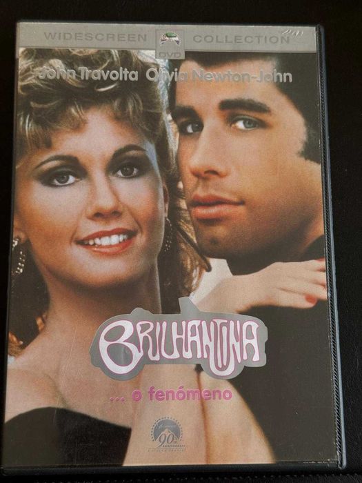 DVD do filme Brilhantina