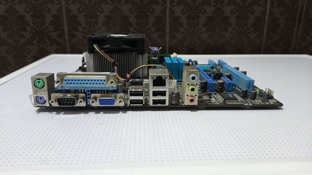 Комплект Материнська плата, процесор, оперативка 12GB