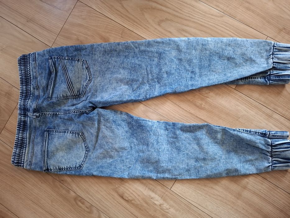 Jeansy chlopiece 164