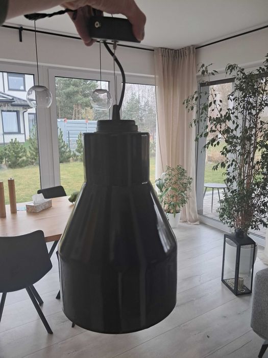 Lampa wiszącą spot metalowa