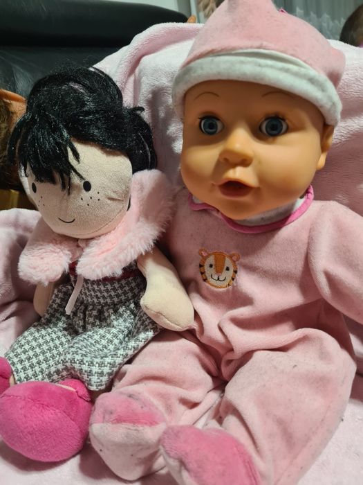 Lalka interaktywna bobas płacze mama śmieje się  gratis lala