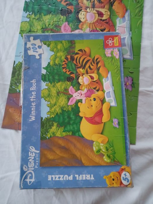 Puzzle Trefl Kubuś Puchatek Disney 100