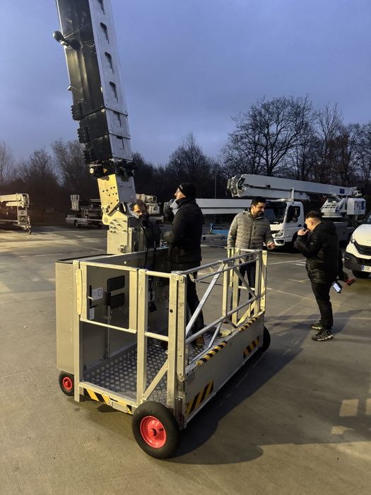 podnośnik koszowy 51m żuraw dekarski platforma dekarska Klaaas K2500
