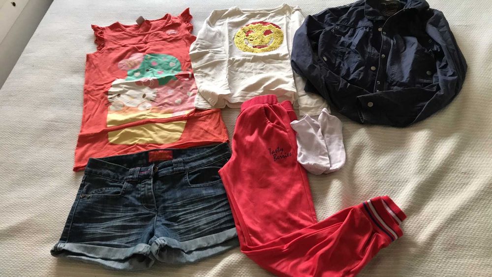 Lote roupa menina 10/12 anos