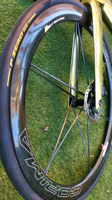 Rodas Corima MCC DX 47mm Carbon – Impecáveis
