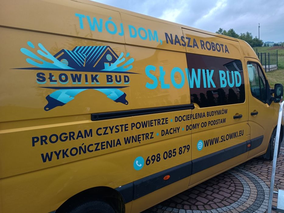 Reklama na samochód,oklejanie busów witryn,projekty,montaż cala Toruń