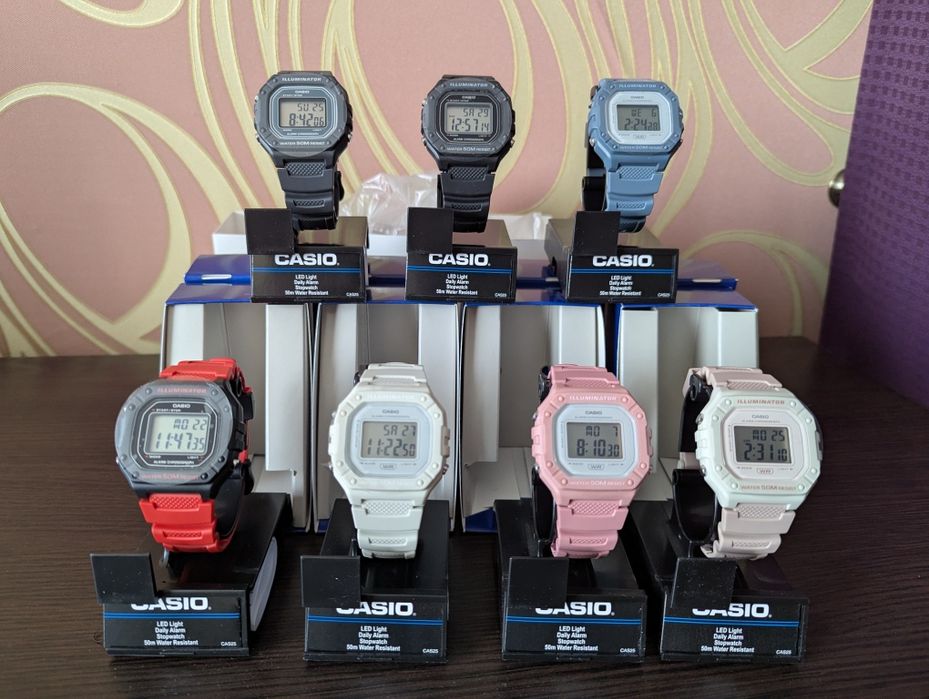 Годинник Casio W-218H