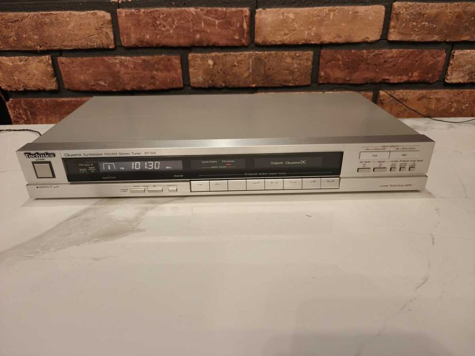 TECHNICS ST-G4 ! Porządny tuner radiowy ! Srebrny
