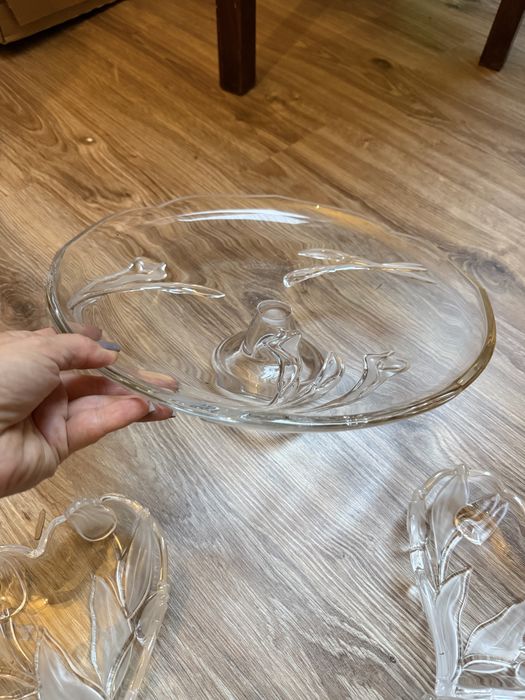 Zastawa stolowa, szklana, nowa