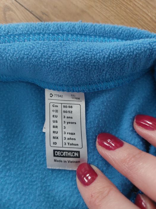 Bluza polarowa Decathlon