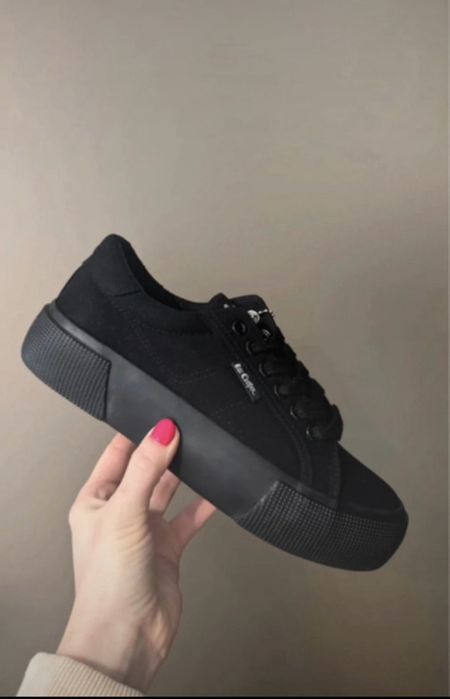 Czarne trampki damskie Lee Cooper roz. 39