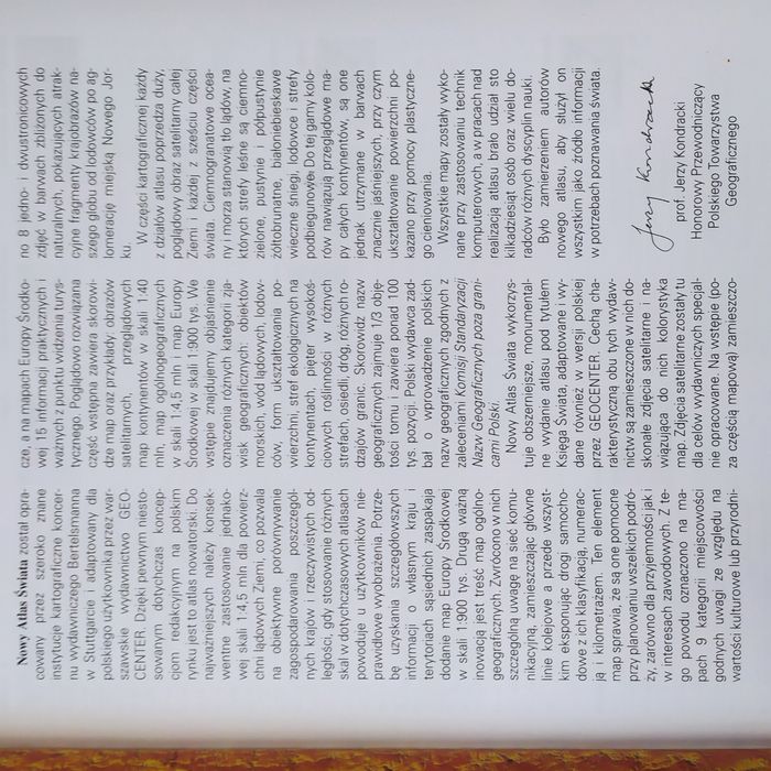 Nowy atlas świata.
