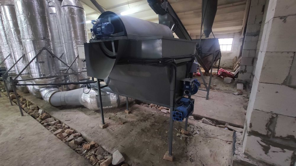 Линия брикетирования гранулирования пеллет брикет опилки лузги соломы