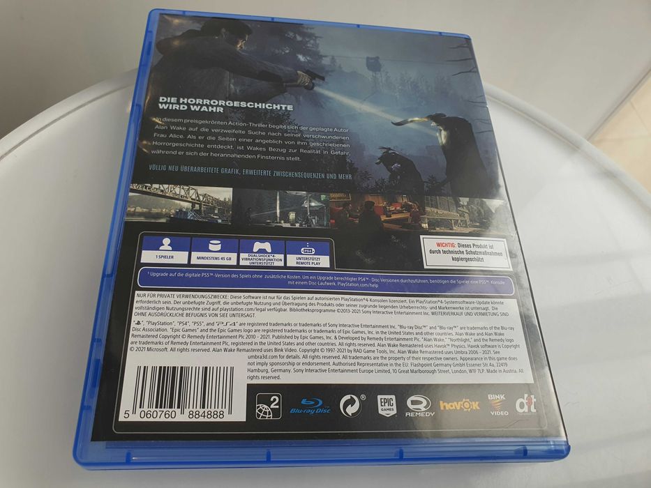 Gra PS4 / PS5 Alan Wake Remastered Sklep Zamiana