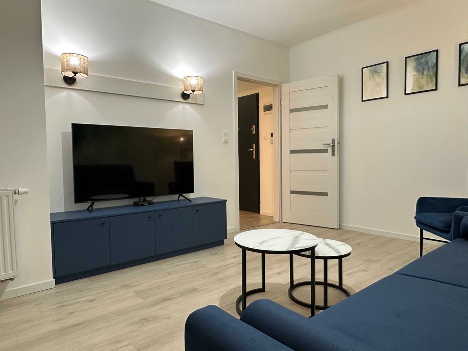Apartament na doby w centrum Koszalina - balkon, wanna