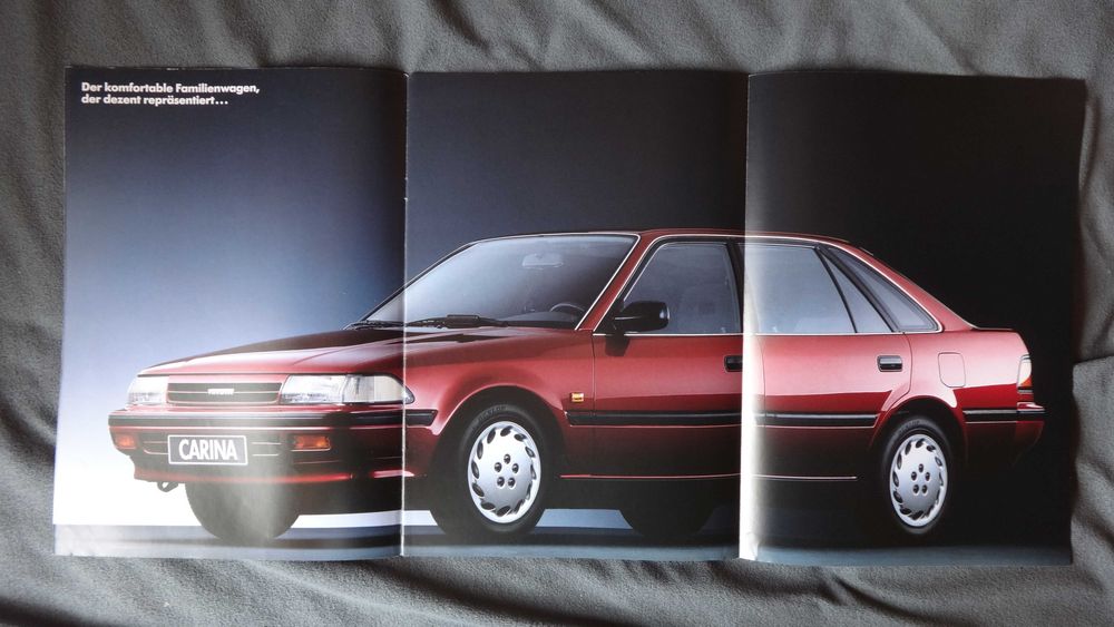 Prospekt Toyota Carina