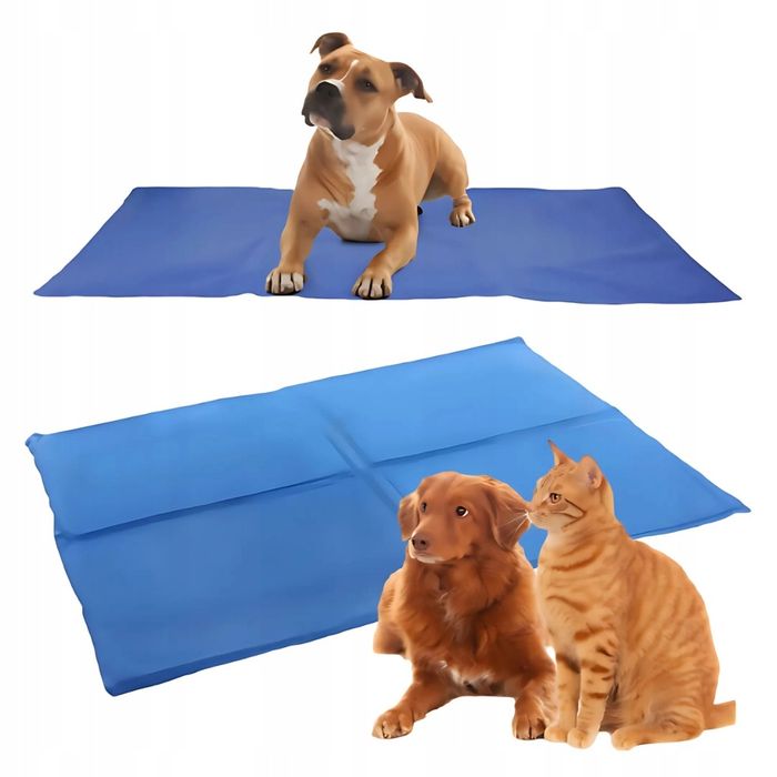 Chłodząca Mata Podkładka Żelowa Dla Psów i Kotów 60 x 45 cm