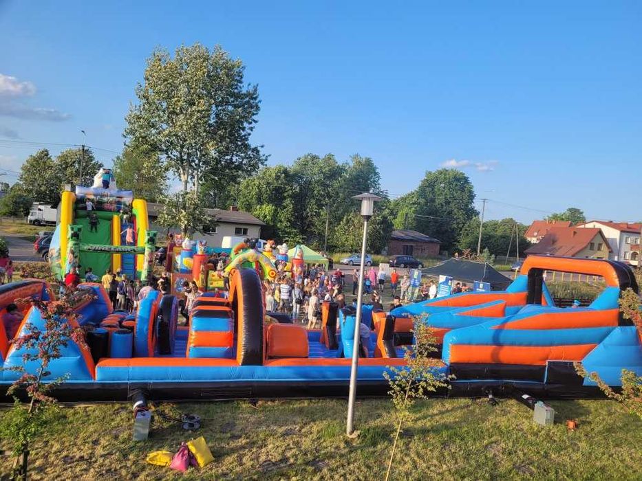 Zamki dmuchane, zjeżdżalnie dmuchance , animatorzy, Kon