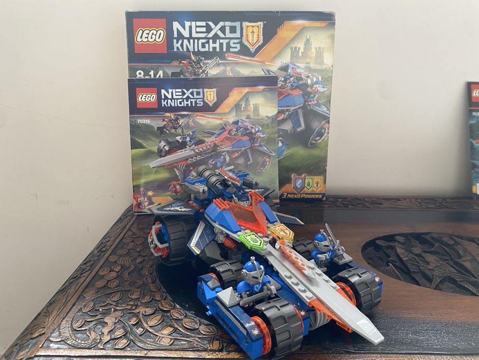 Lego nexo night “clay’s rumble blade”
