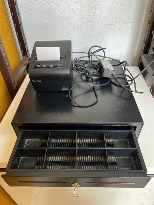 Impressora térmica para POS sam4s e gaveta - VENDO JUNTO OU SEPARADO