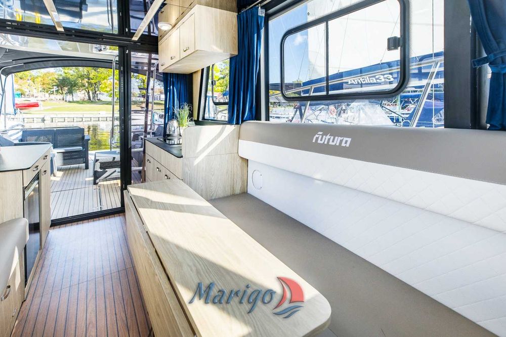 FUTURA 40 Czarter Mazury Jacht Motorowy bez Patentu 1200 PLN MAJ