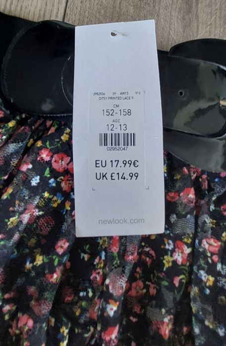 Cudna spódniczka na dziewczynkę NEWLOOK 12/13 lat
