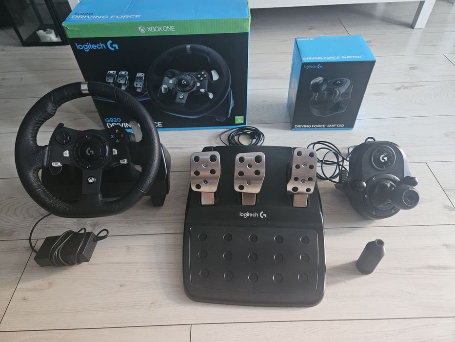 Kierownica Logitech G920 + Schifter