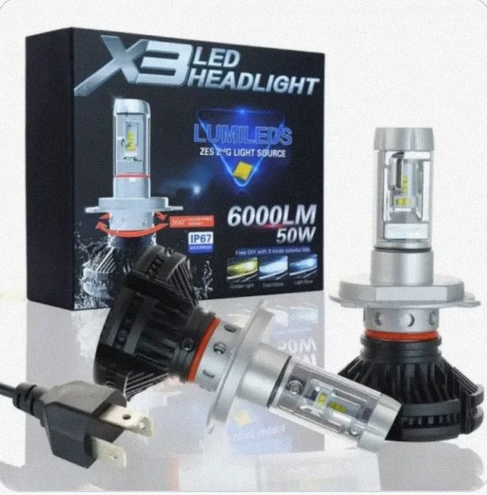Лампи  led  x3 H7
