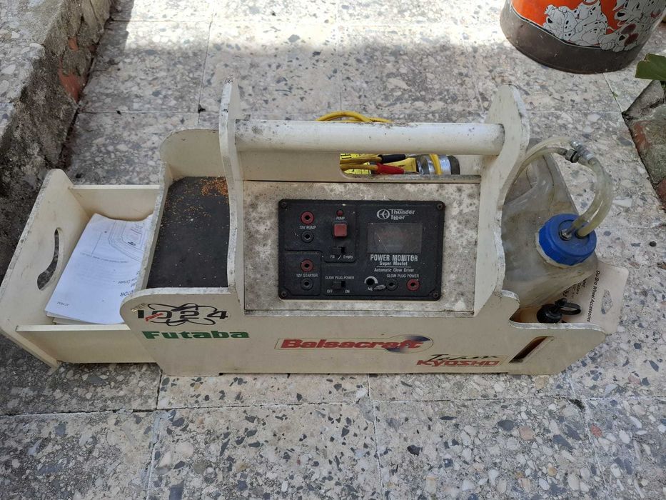 Caixa apoio Voo Rádio Eádio Controlado