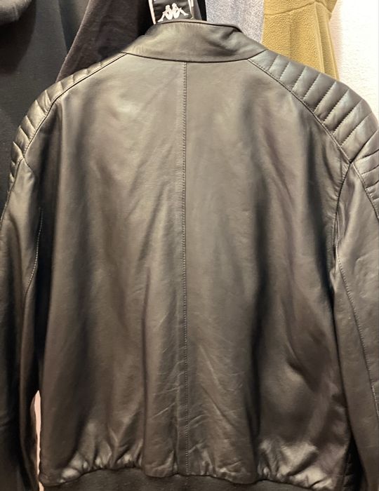 Преміальний шкіряний бомбер від Philipp Plein