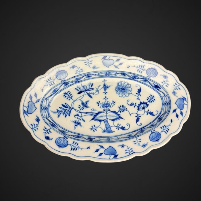 Półmisek Colln-Meissen Miśnia wzór cebulowy B5/090725