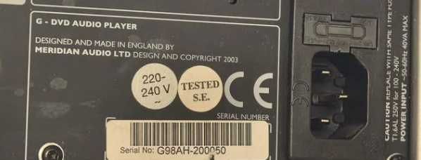 Transport CD-DVD Meridian G98